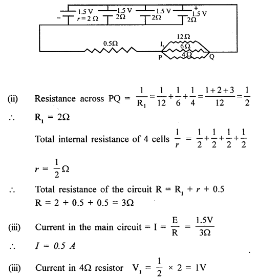 A New Approach to ICSE Physics Part 2 Class 10 Solutions Electric Circuits, Resistance & Ohm’s Law 50