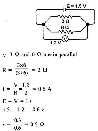 A New Approach to ICSE Physics Part 2 Class 10 Solutions Electric Circuits, Resistance & Ohm’s Law 56