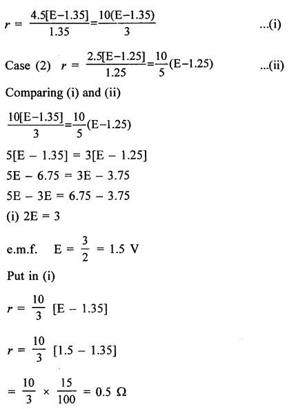 A New Approach to ICSE Physics Part 2 Class 10 Solutions Electric Circuits, Resistance & Ohm’s Law 57