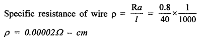 A New Approach to ICSE Physics Part 2 Class 10 Solutions Electric Circuits, Resistance & Ohm’s Law 6