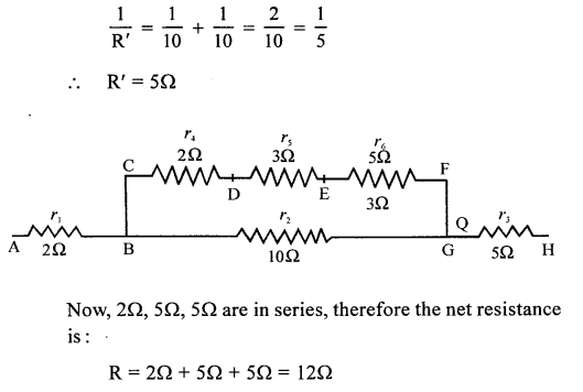 A New Approach to ICSE Physics Part 2 Class 10 Solutions Electric Circuits, Resistance & Ohm’s Law 73