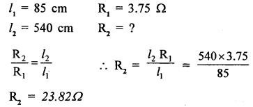 A New Approach to ICSE Physics Part 2 Class 10 Solutions Electric Circuits, Resistance & Ohm’s Law 8