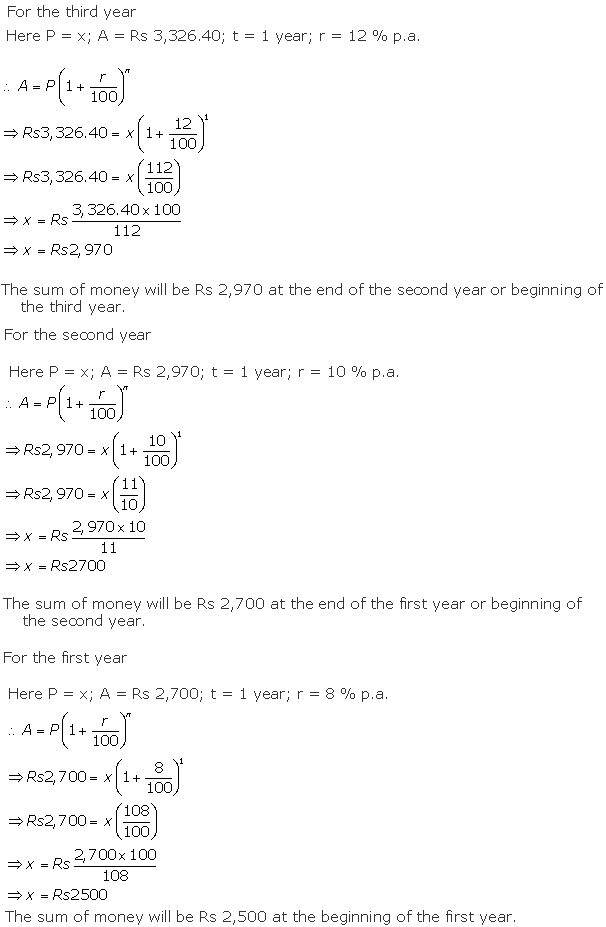 Frank ICSE Solutions for Class 10 Maths Compound Interest Ex 1.3 4