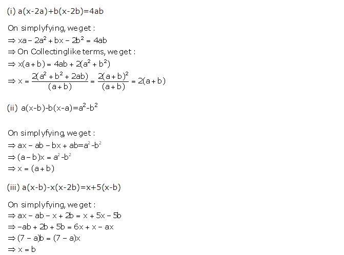 Frank ICSE Solutions for Class 9 Maths Linear Equations Ex 7.1 36