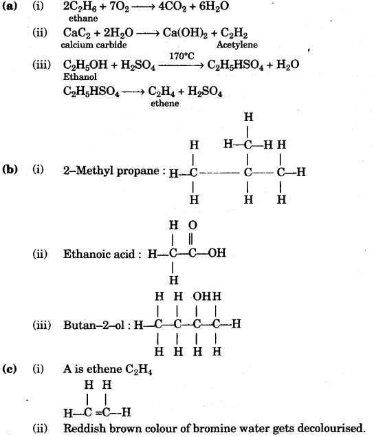 ICSE Chemistry Question Paper 2016 Solved for Class 10 - 9