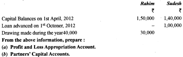 ISC Accounts Question Paper 2014 Solved for Class 12 15