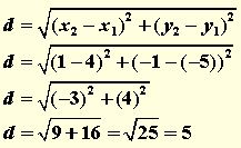 Length of a Line Segment (Distance)