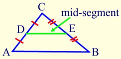 Mid-Segment of a Triangle 1