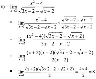 Plus One Maths Chapter Wise Questions and Answers Chapter 13 Limits and Derivatives 3M Q1.3