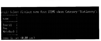 Plus Two Computer Application Chapter Wise Questions and Answers Chapter 9 Structured Query Language Assess Questions Q15.1