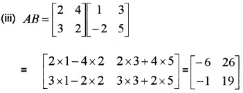 Plus Two Maths Chapter Wise Questions and Answers Chapter 3 Matrices 6M Q1.2
