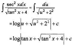Plus Two Maths Chapter Wise Questions and Answers Chapter 7 Integrals 3M Q3