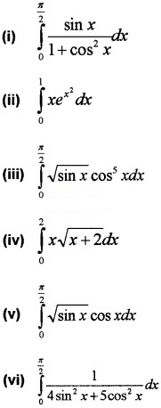 Plus Two Maths Chapter Wise Questions and Answers Chapter 7 Integrals 3M Q4