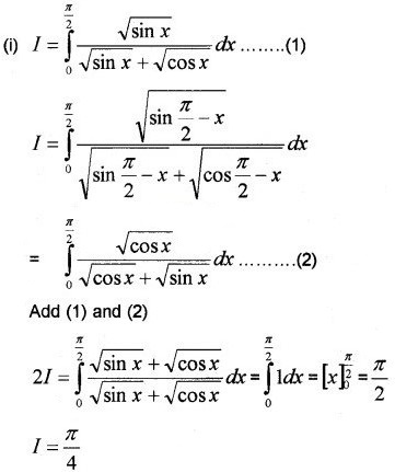 Plus Two Maths Chapter Wise Questions and Answers Chapter 7 Integrals 3M Q8.1