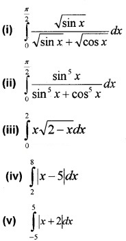Plus Two Maths Chapter Wise Questions and Answers Chapter 7 Integrals 3M Q8