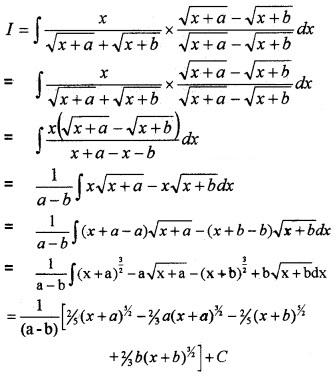 Plus Two Maths Chapter Wise Questions and Answers Chapter 7 Integrals 4M Q7