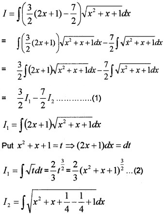 Plus Two Maths Chapter Wise Questions and Answers Chapter 7 Integrals 6M Q2.1