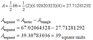 Sectors and Segments of Circles 13