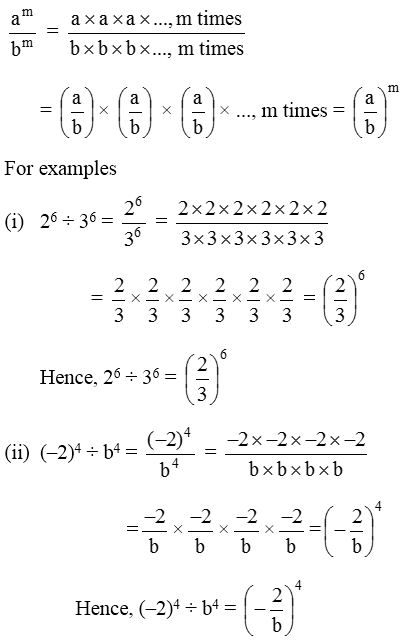 What are Laws of Exponents 5