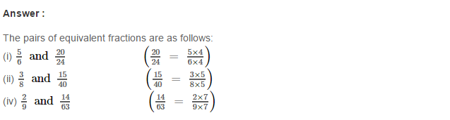Fraction RS Aggarwal Class 6 Maths Solutions Exercise 5C 2.1