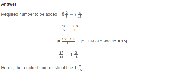 Fractions RS Aggarwal Class 7 Math Solutions Exercise 2A 12.1