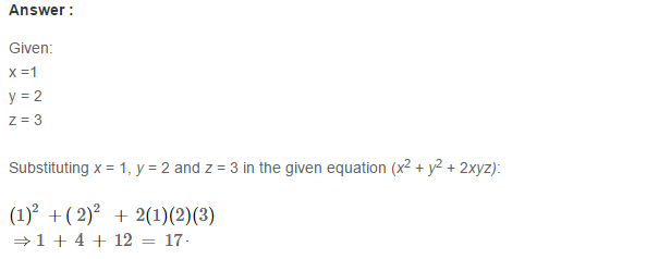 Linear Equation In One Variable RS Aggarwal Class 6 Maths Solutions CCE Test Paper 5.1