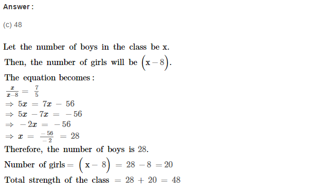 Linear Equations RS Aggarwal Class 8 Maths Solutions Ex 8C 18.1