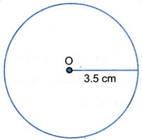 How do you Draw a Circle With a Radius of 3.5cm 1