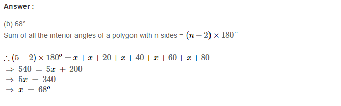 Polygons RS Aggarwal Class 8 Maths Solutions Ex 14B 6.1