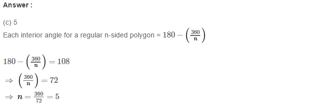 Polygons RS Aggarwal Class 8 Maths Solutions Ex 14B 8.1