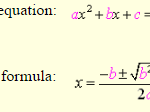 Solving Quadratic Equations with Complex Roots 1