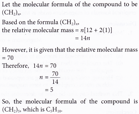 What is Empirical and Molecular Formula 7