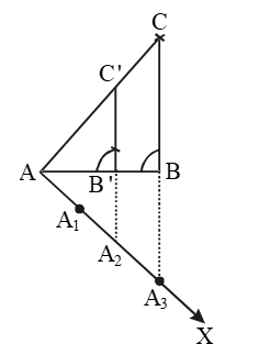Construction Of Similar Triangle As Per Given Scale Factor 1