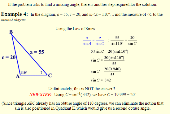 Law of Sines 8