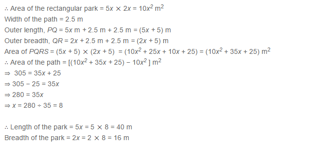 Mensuration RS Aggarwal Class 7 Maths Solutions Exercise 20B 11.2