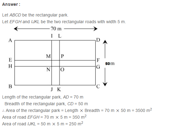 Mensuration RS Aggarwal Class 7 Maths Solutions Exercise 20B 12.1