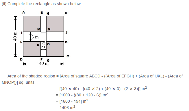 Mensuration RS Aggarwal Class 7 Maths Solutions Exercise 20B 15.2