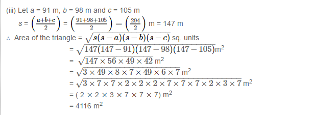 Mensuration RS Aggarwal Class 7 Maths Solutions Exercise 20D 14.2