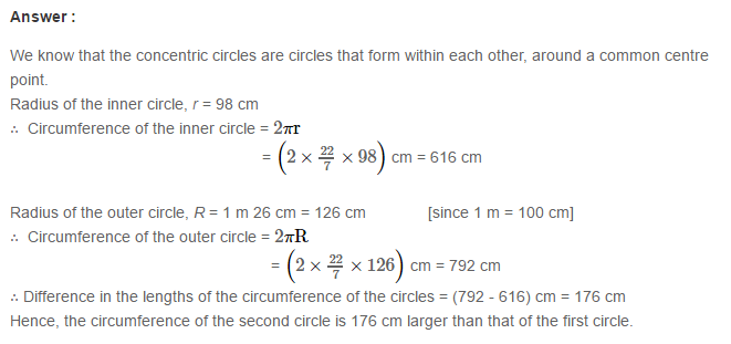Mensuration RS Aggarwal Class 7 Maths Solutions Exercise 20E 13.1