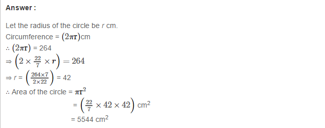 Mensuration RS Aggarwal Class 7 Maths Solutions Exercise 20F 5.1