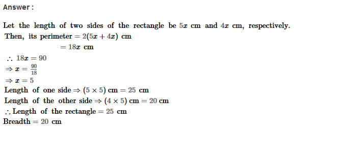 Parallelograms RS Aggarwal Class 8 Maths Solutions Exercise 16A 13.1
