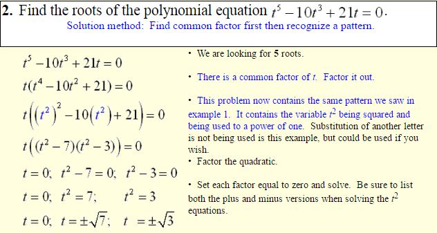 Solving Polynomials Equations of Higher Degree 5