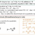 Solving Quadratic Equations with the Quadratic Formula 1