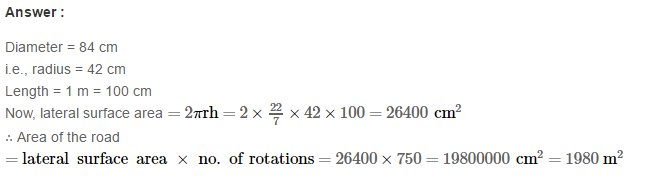 Volume and Surface Area of Solids RS Aggarwal Class 8 Solutions Ex 20B 19.1