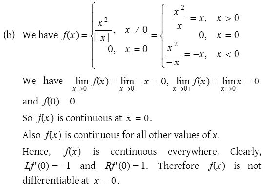 Differentiable Function 12