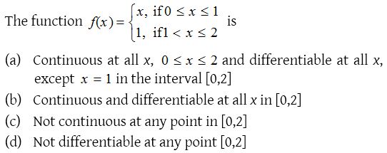Differentiable Function 9