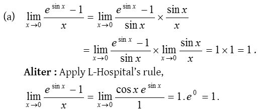 Evaluating Limits 21