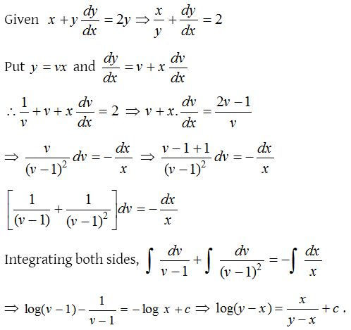 Homogeneous Differential Equations 15