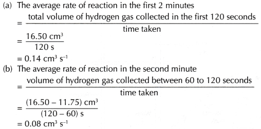 How do you calculate the reaction rate 16