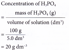 How to calculate concentration of acids and alkalis 5
